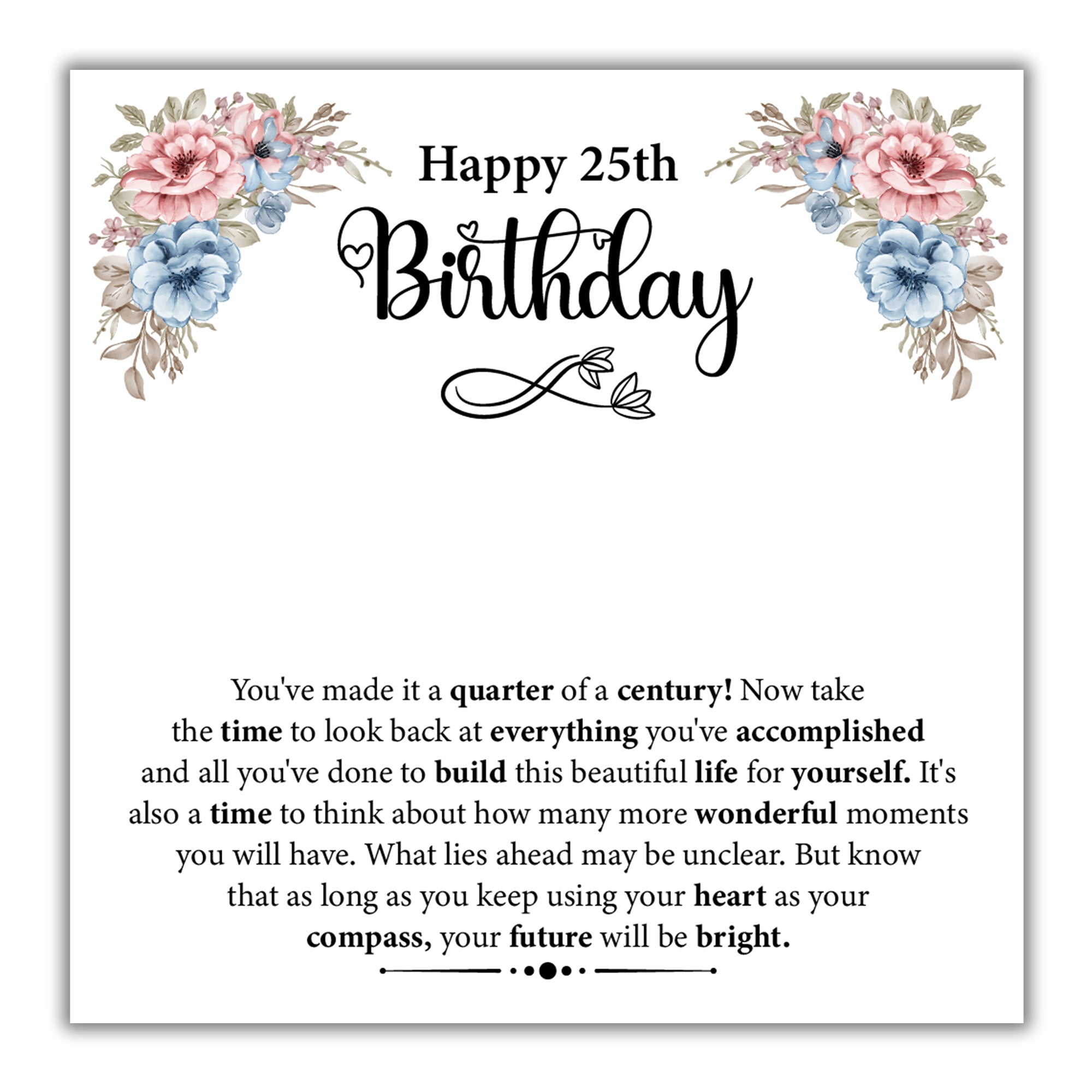 TRYNDI™  25th Birthday Gifts for Her Birdcage Necklace With Authentic Swarovski Crystals