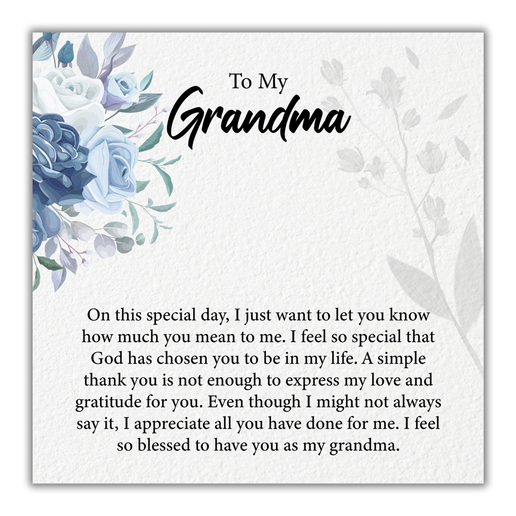 TRYNDI™ To My Grandma Birdcage Necklace With Authentic Swarovski Crystals