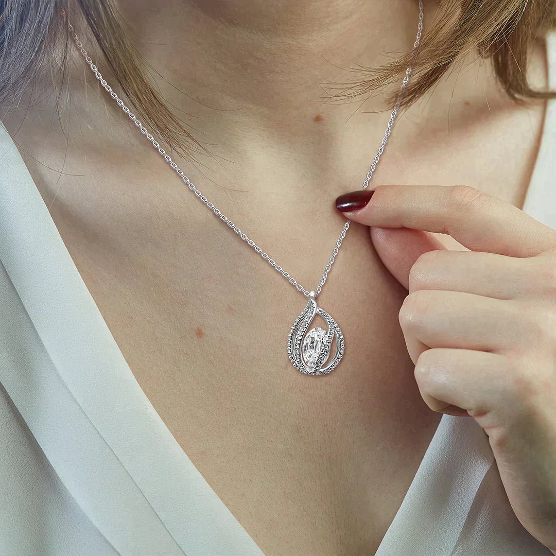 To My Bestie - We Are Best Friends Forever - Orbital Birdcage Necklace - TRYNDI