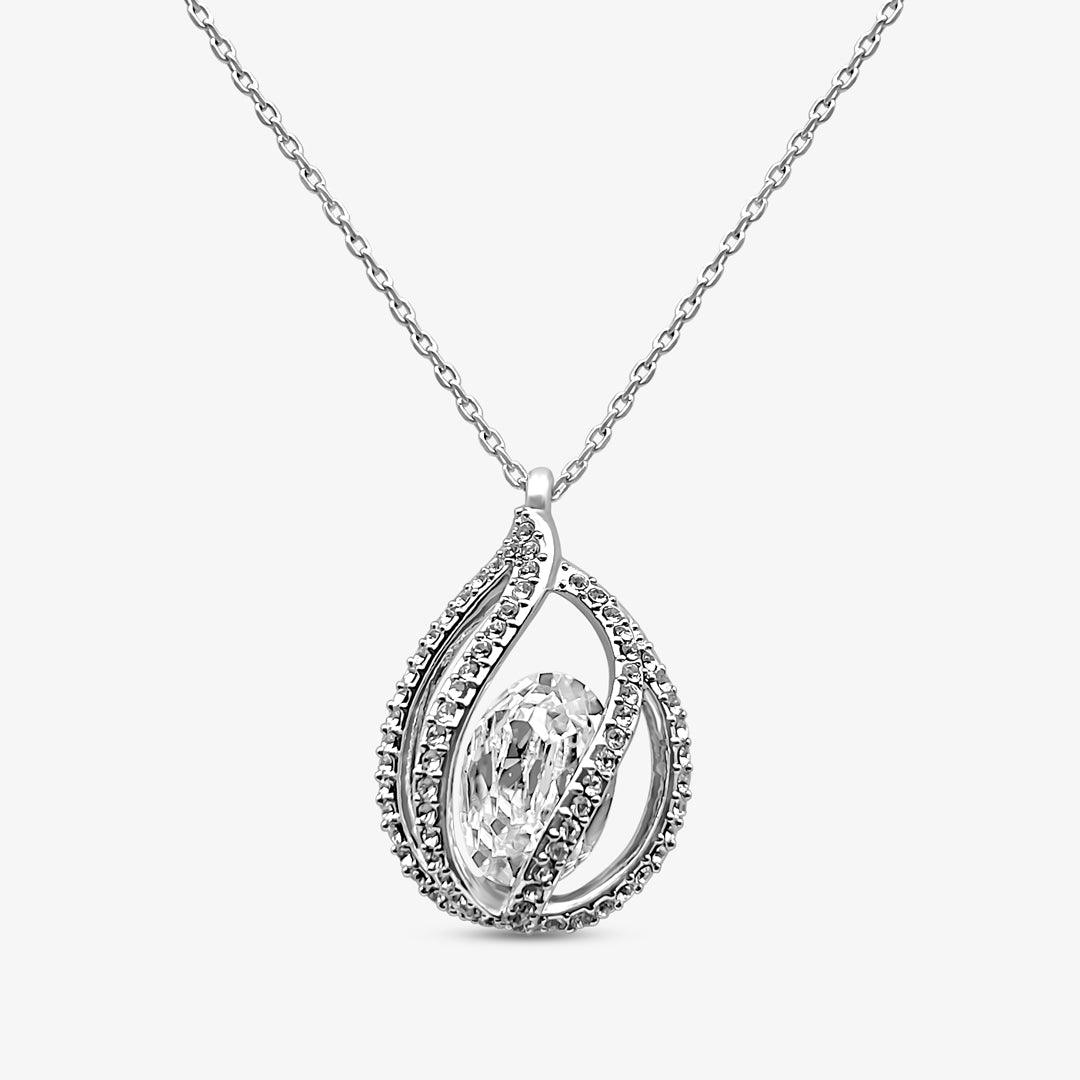 Tryndi Orbital Birdcage Necklace - TRYNDI