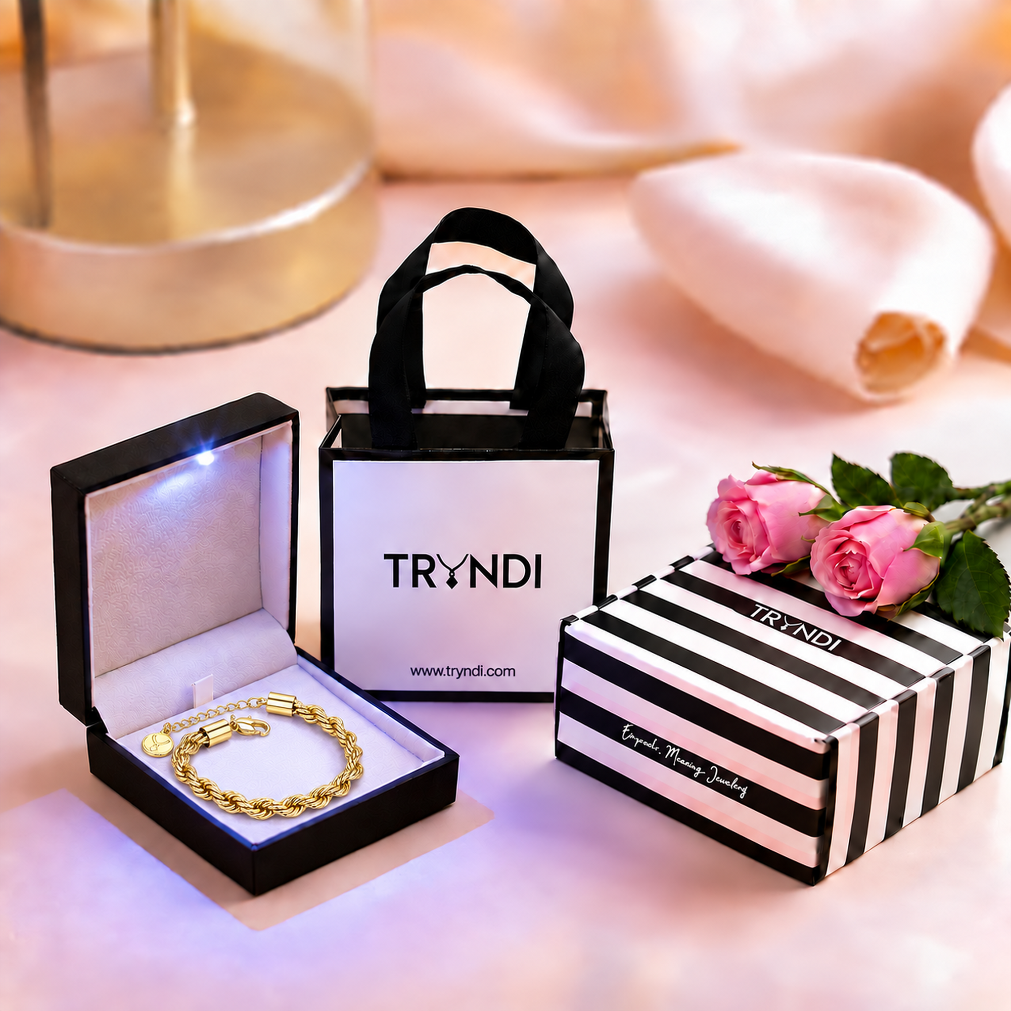 TRYNDI Braided Bracelet for Women