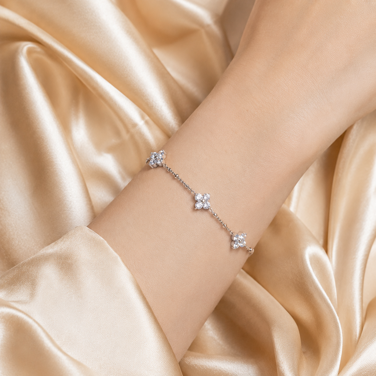 TRYNDI Half Moon Bracelet for Women