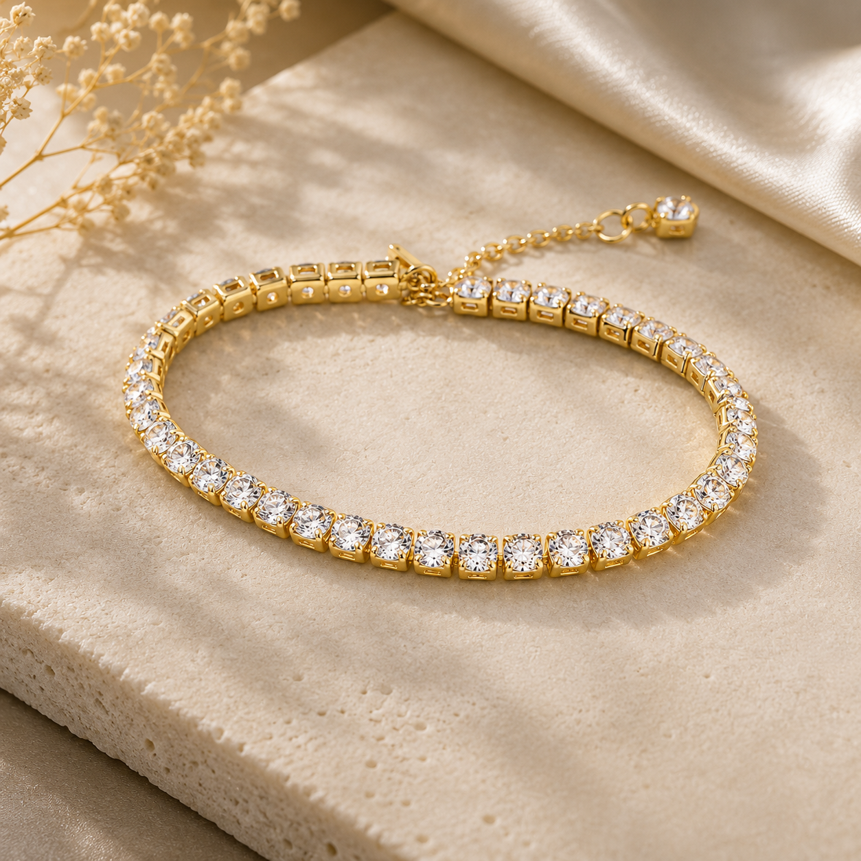 TRYNDI Tennis Bracelet for Women
