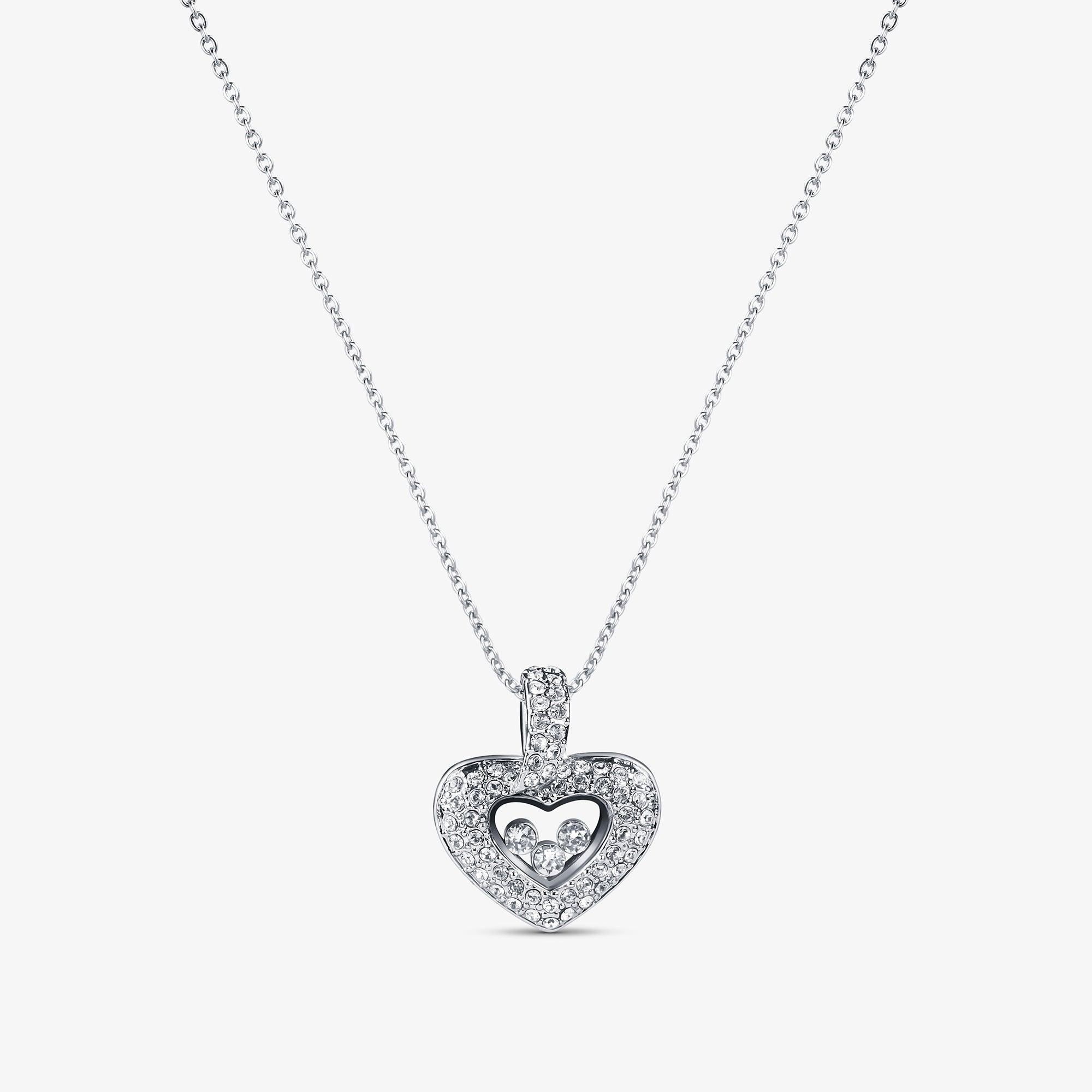 To My Beautiful Wife - You Are The Light Of My Life and My Entire World - Tryndi Floating Heart Necklace - TRYNDI