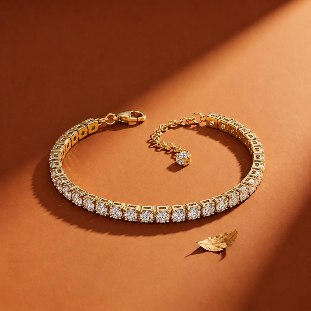TRYNDI Tennis Bracelet for Women
