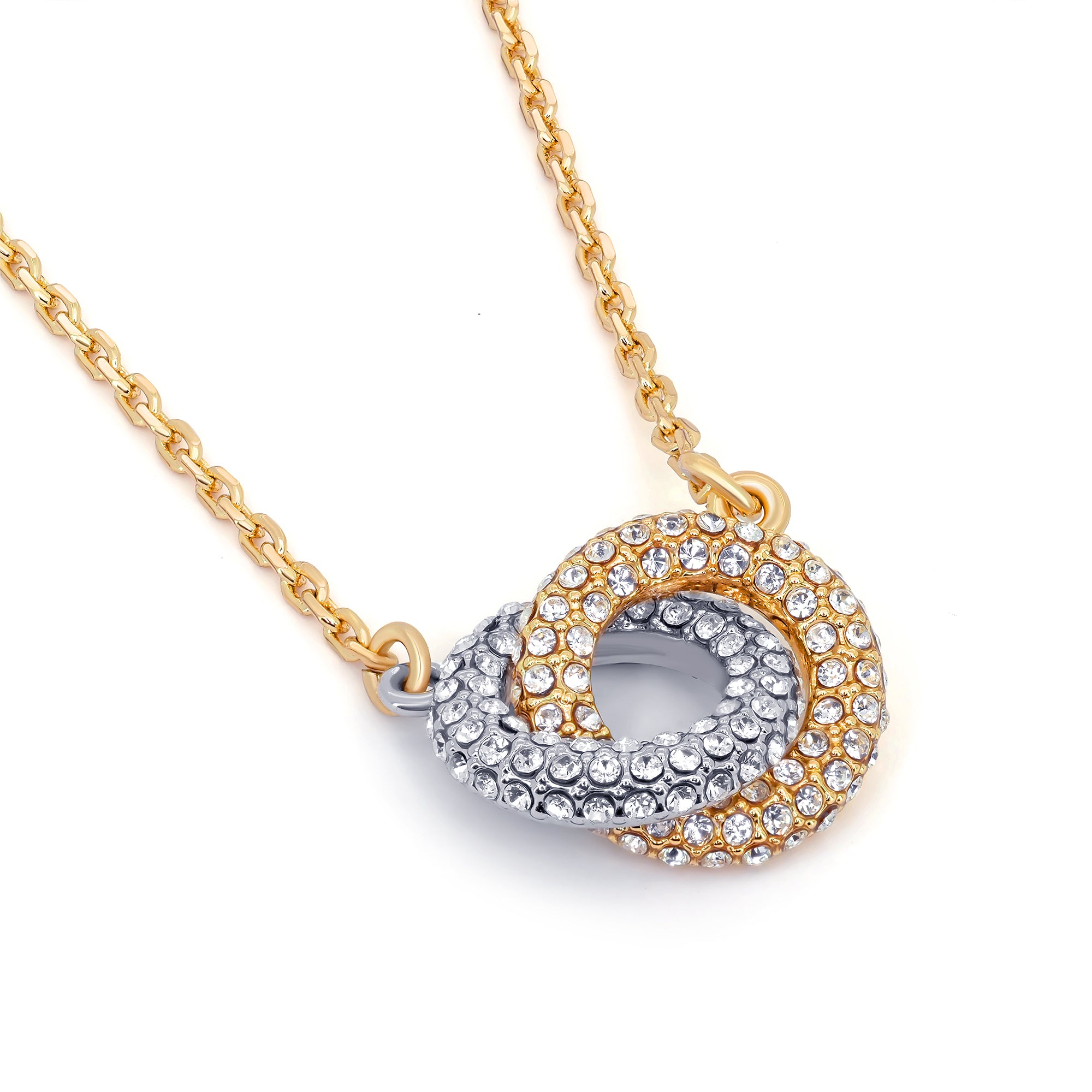 To My Mom Necklace from Daughter or Son – Infinite Bond 18k Gold Plated Pendant