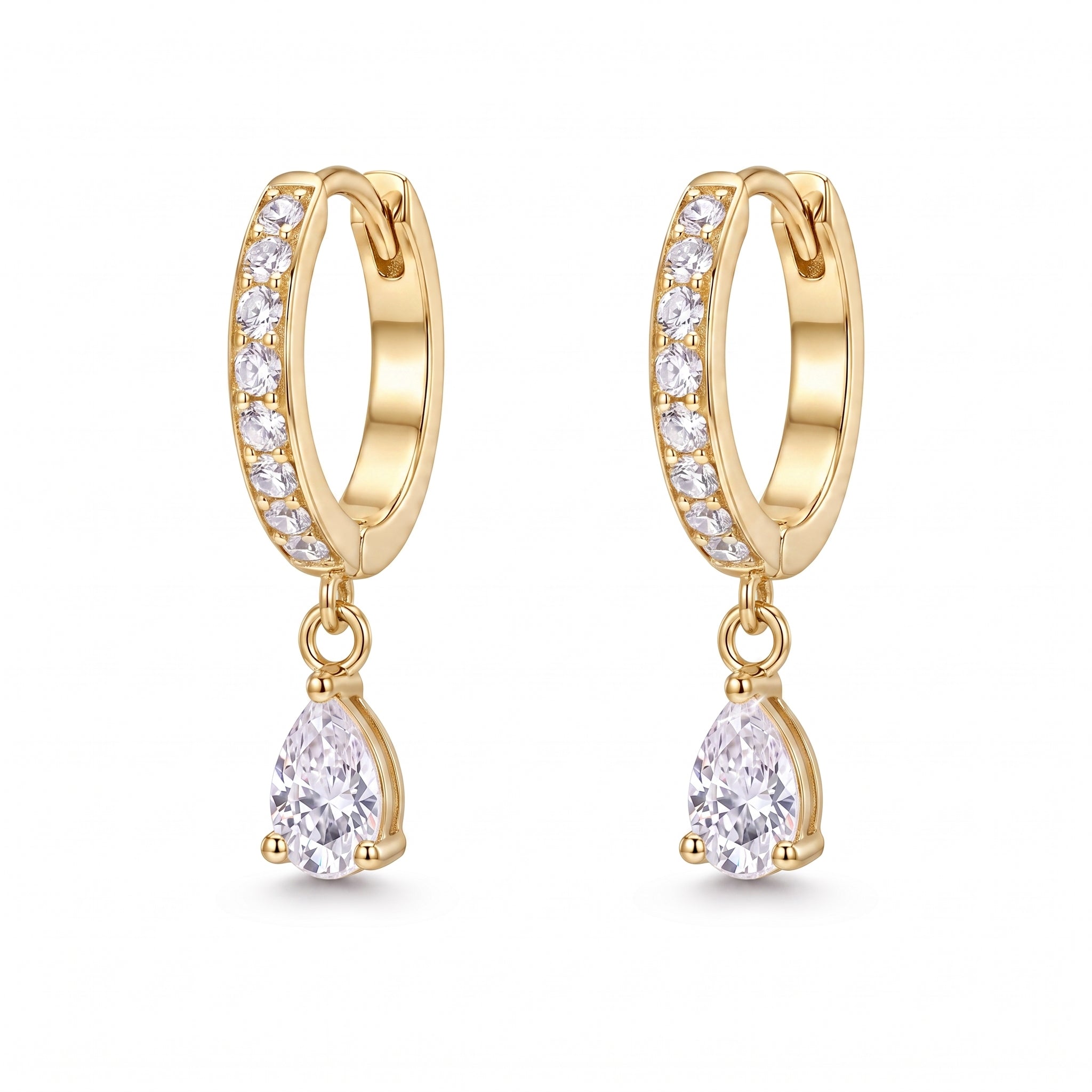 Tryndi Moon Dew Earrings for Women
