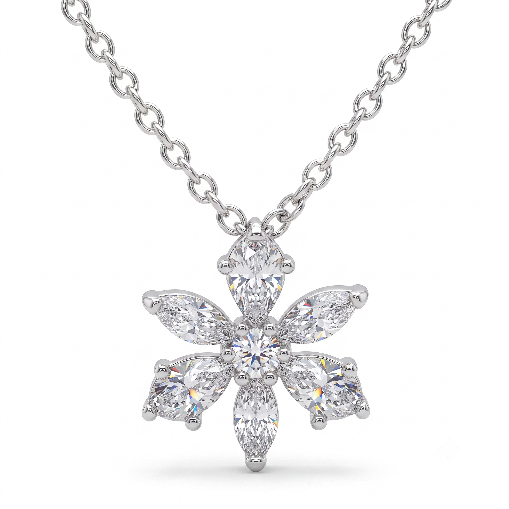 Sparking Daisy Necklace for women