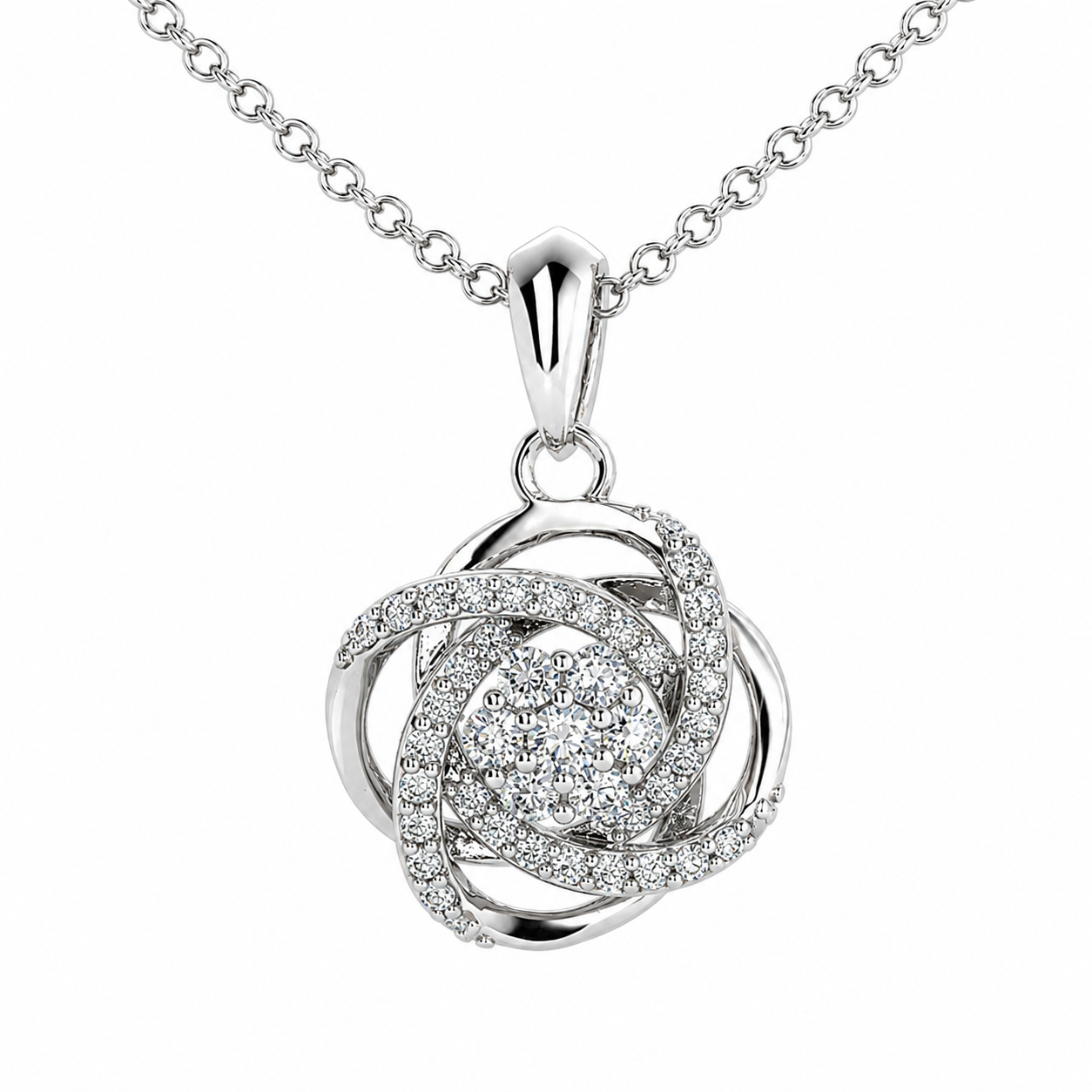 Crystal Galaxy Necklace for women