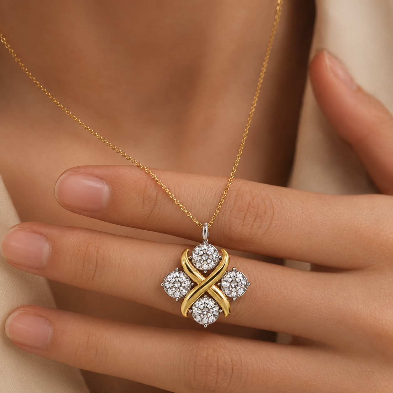 Clover Necklace for women