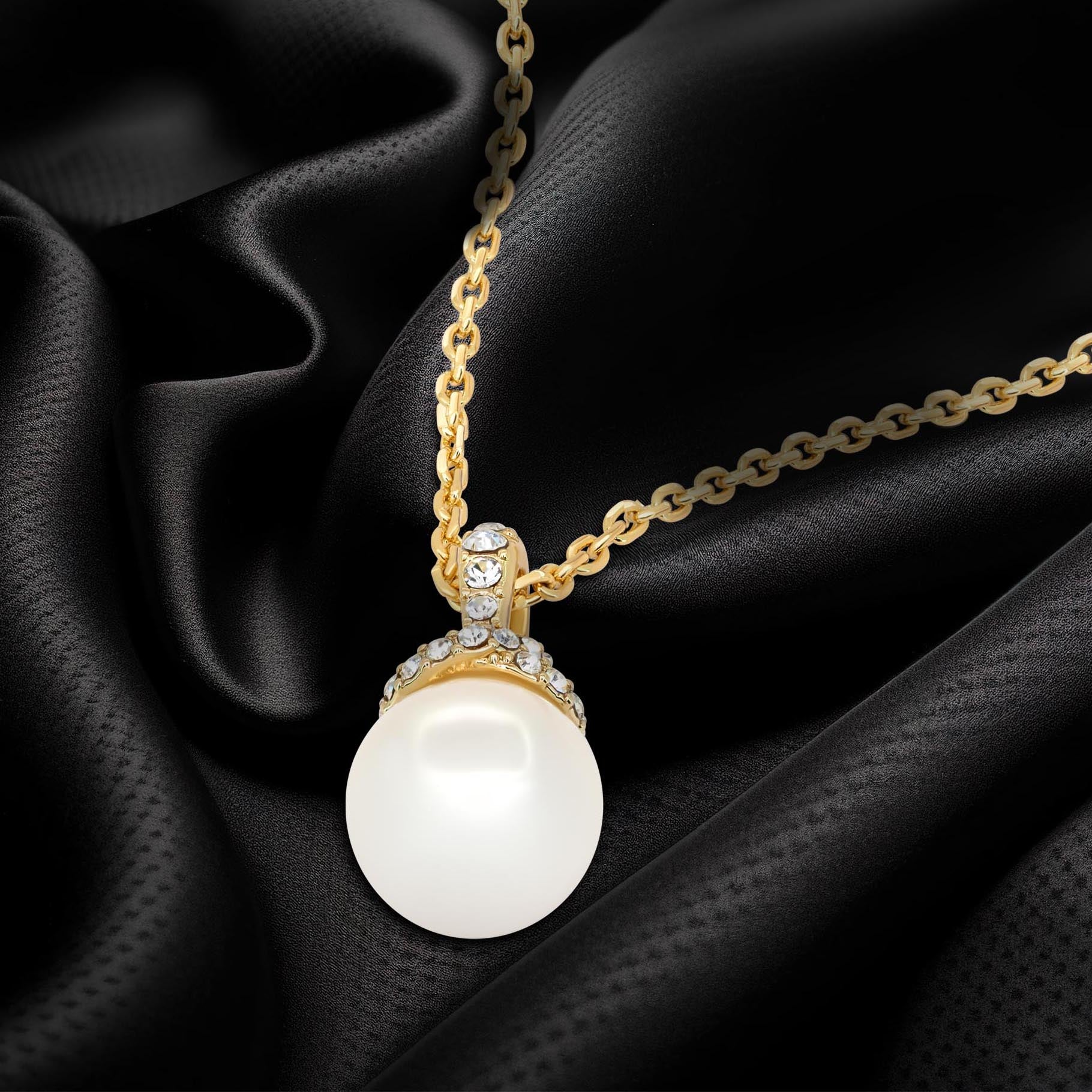 Single Radiant Pearl Necklace