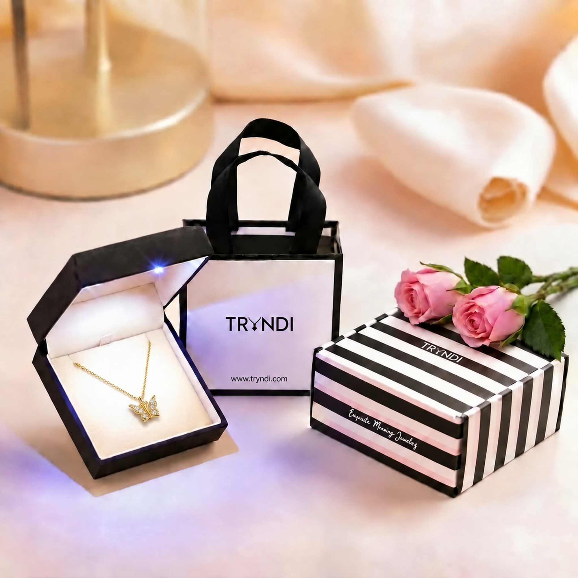 Glowing Leaf Necklace for women