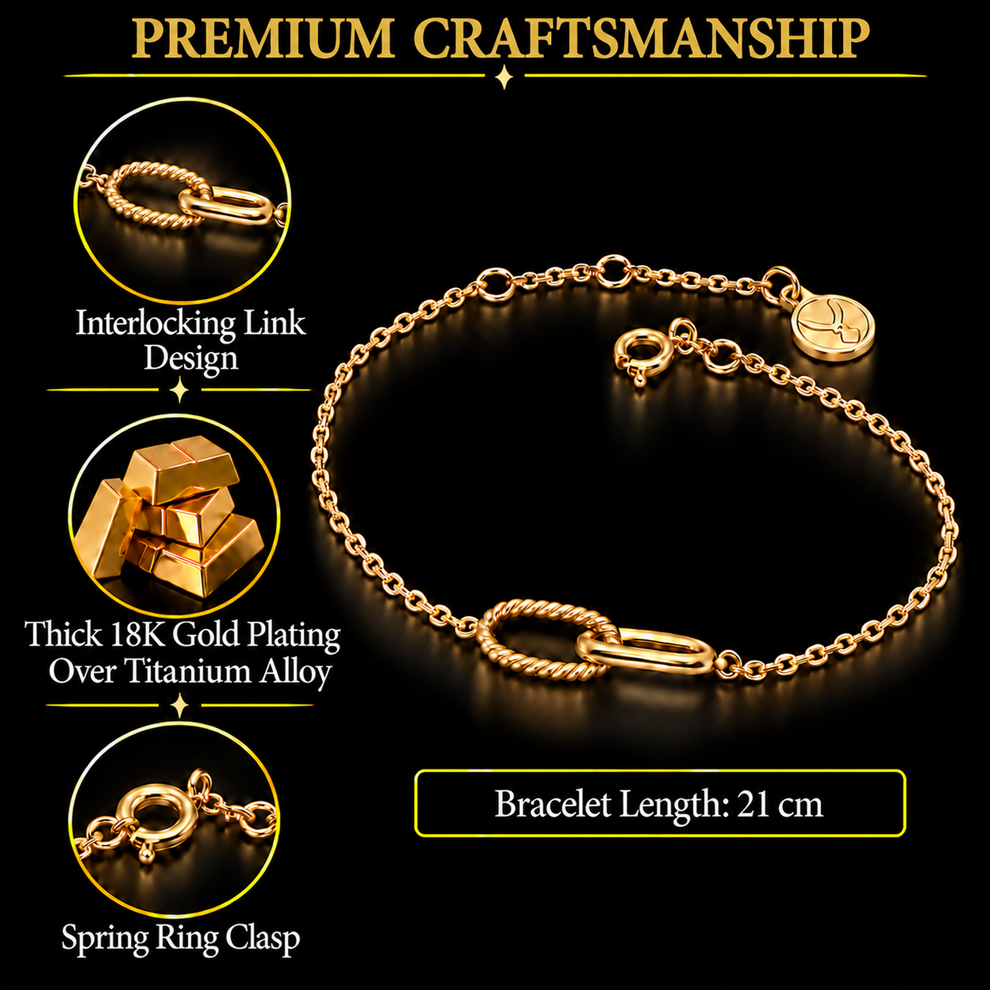 TRYNDI Urban Loop Bracelet for Women