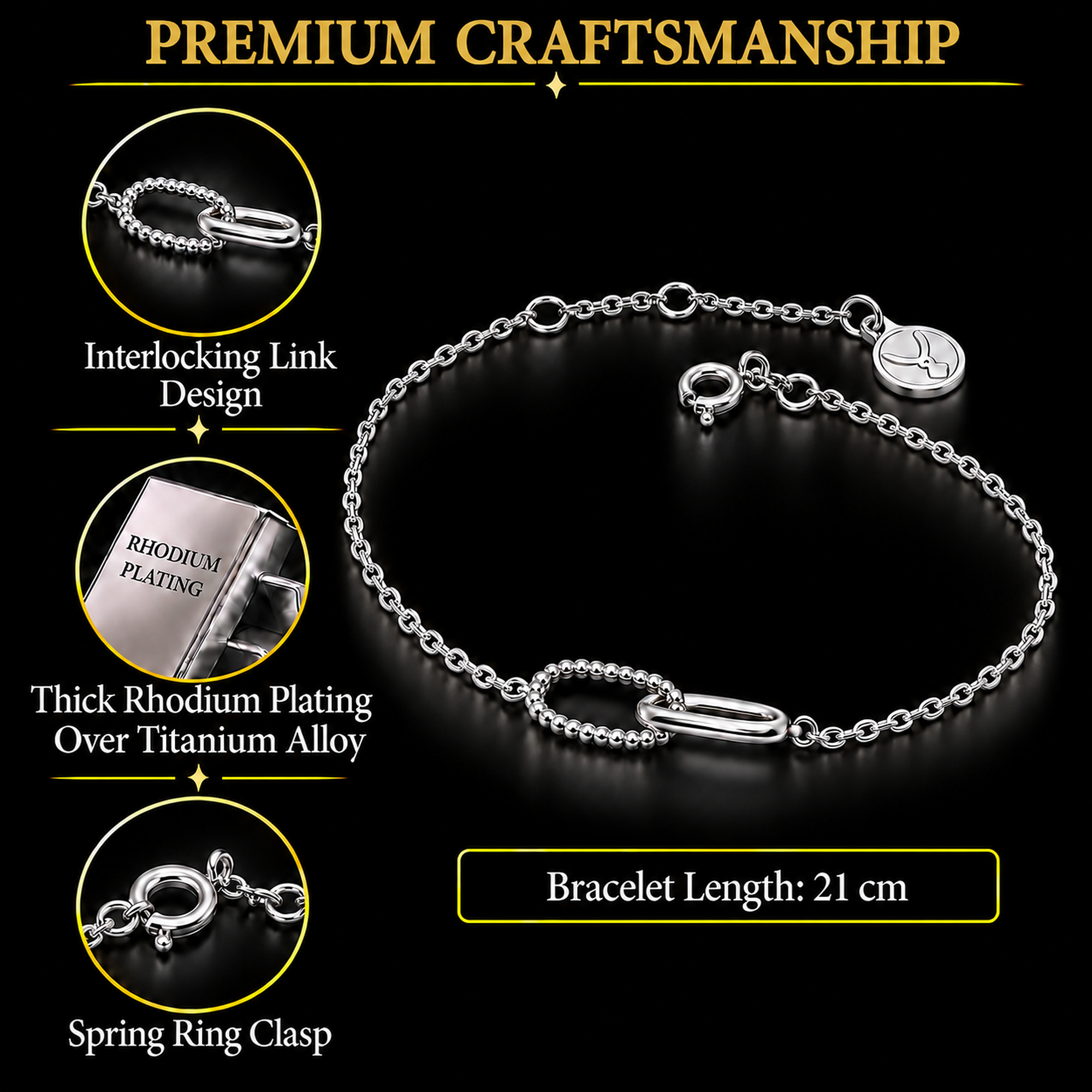 TRYNDI Urban Loop Bracelet for Women