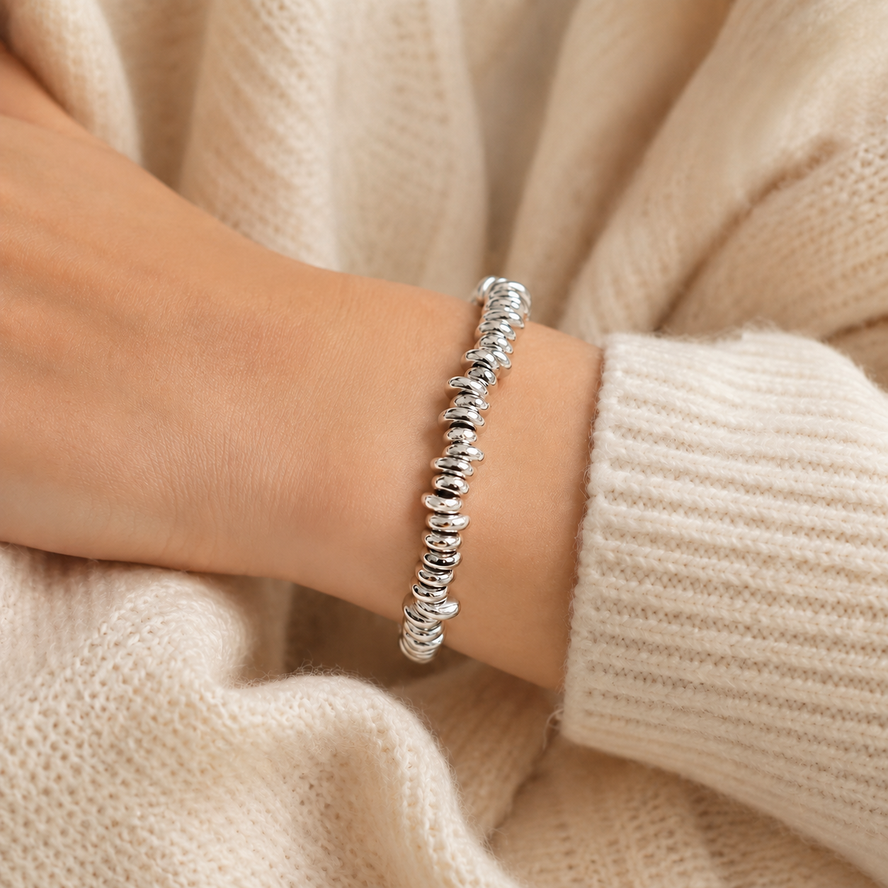 TRYNDI Lunar Coil Bracelet for Women