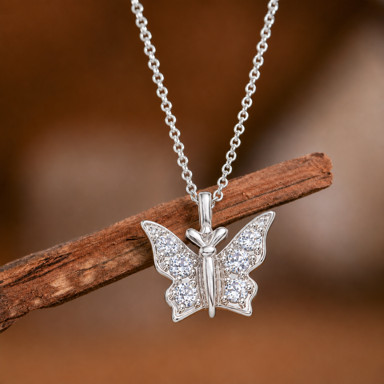 Glowing Leaf Necklace for women
