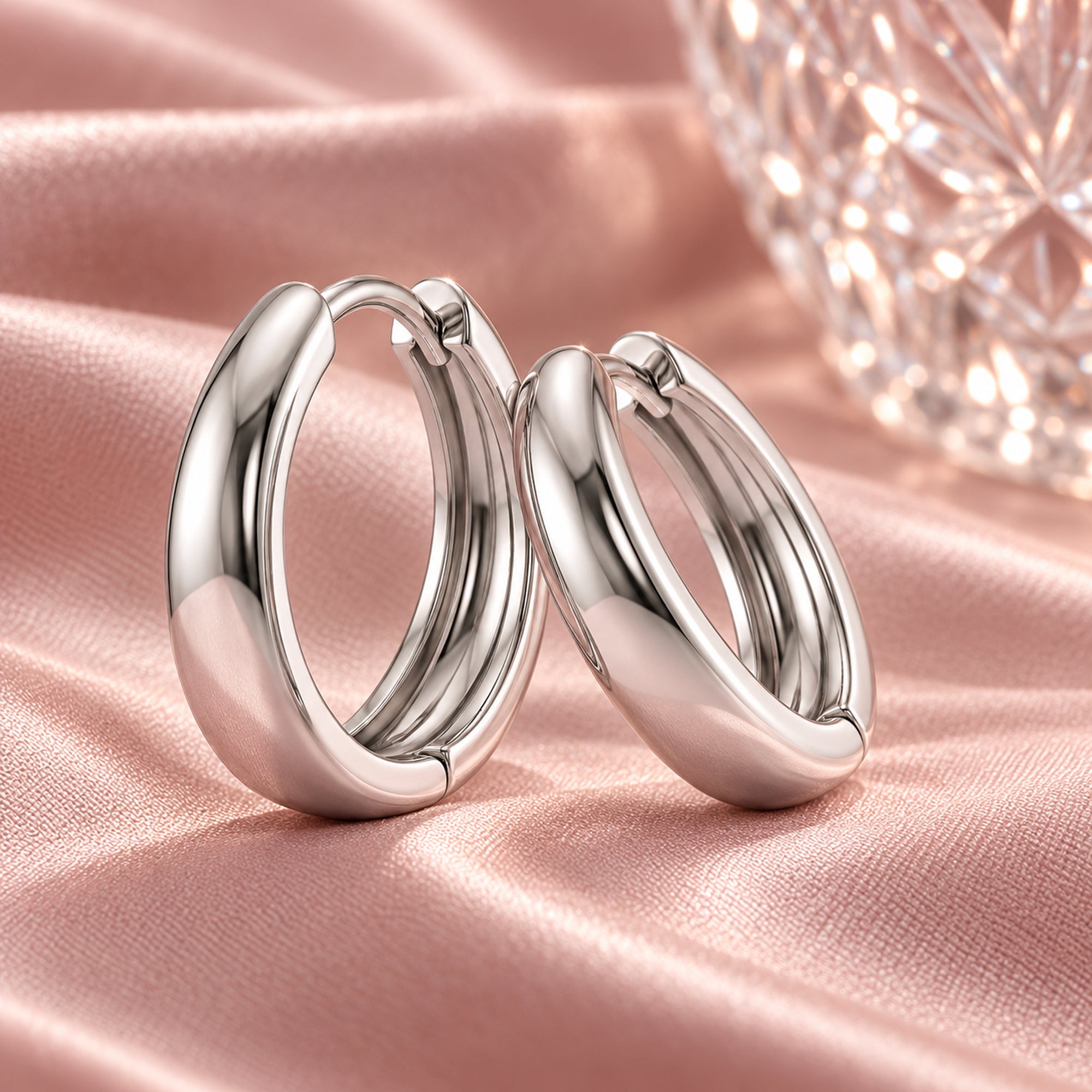 TRYNDI Doule Oval Earrings for Women
