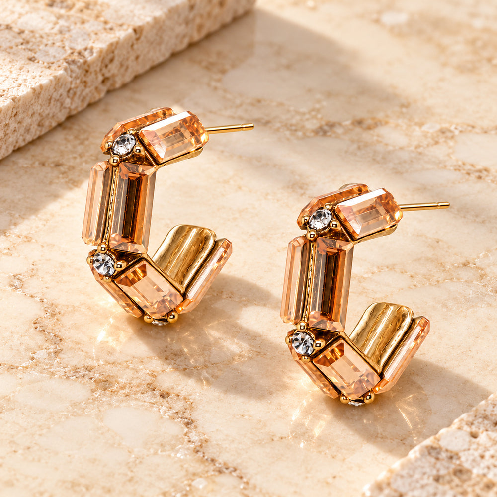TRYNDI Dainty Spark Earrings for Women