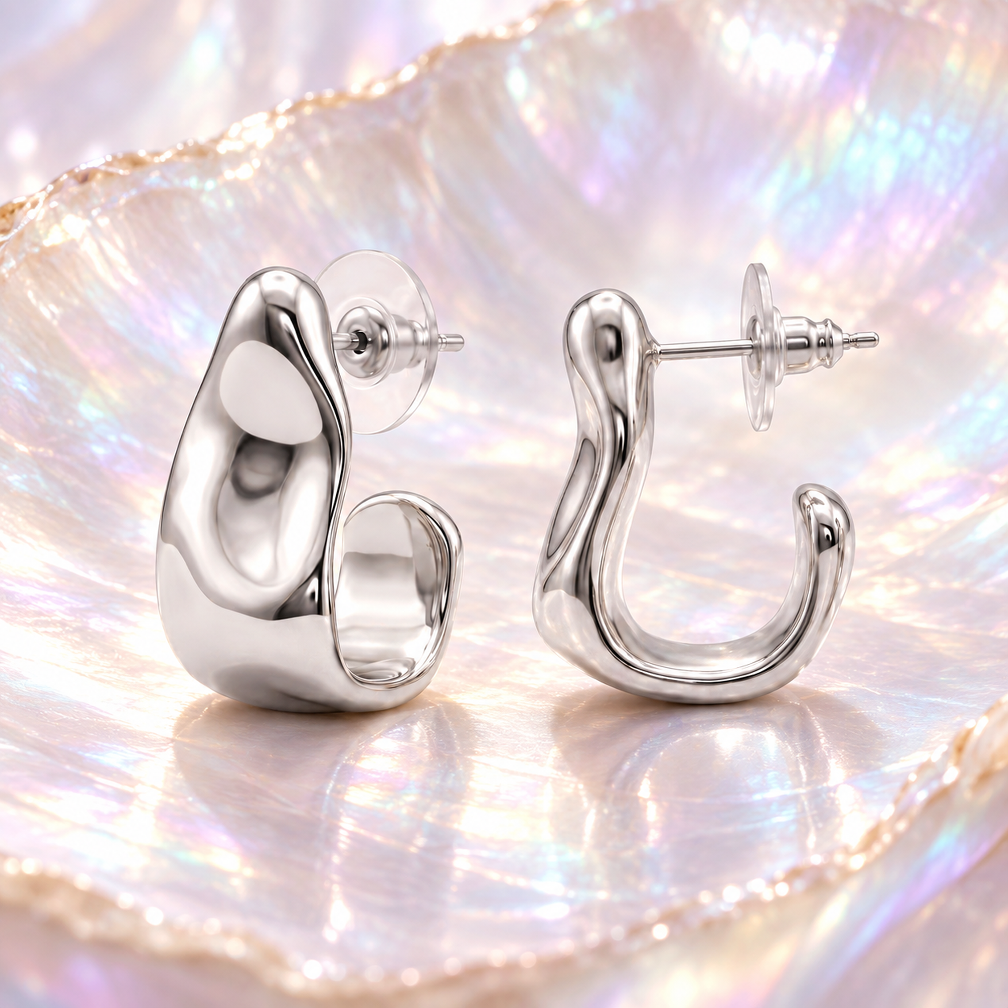 TRYNDI Love Twist Earrings for Women