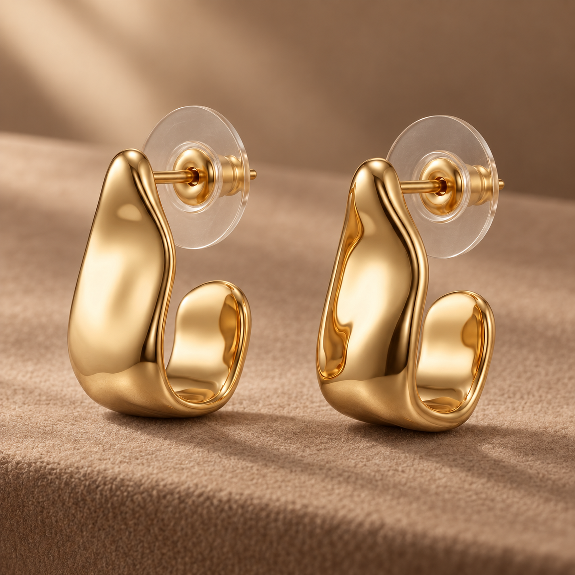 TRYNDI Love Twist Earrings for Women