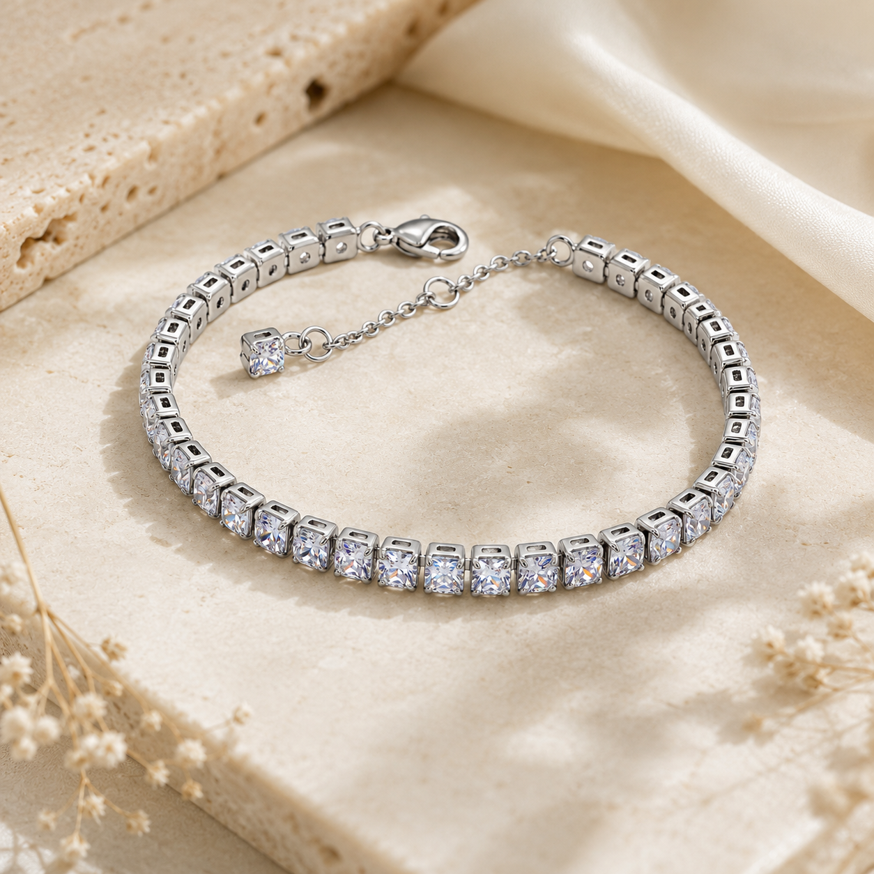TRYNDI Tennis Bracelet for Women