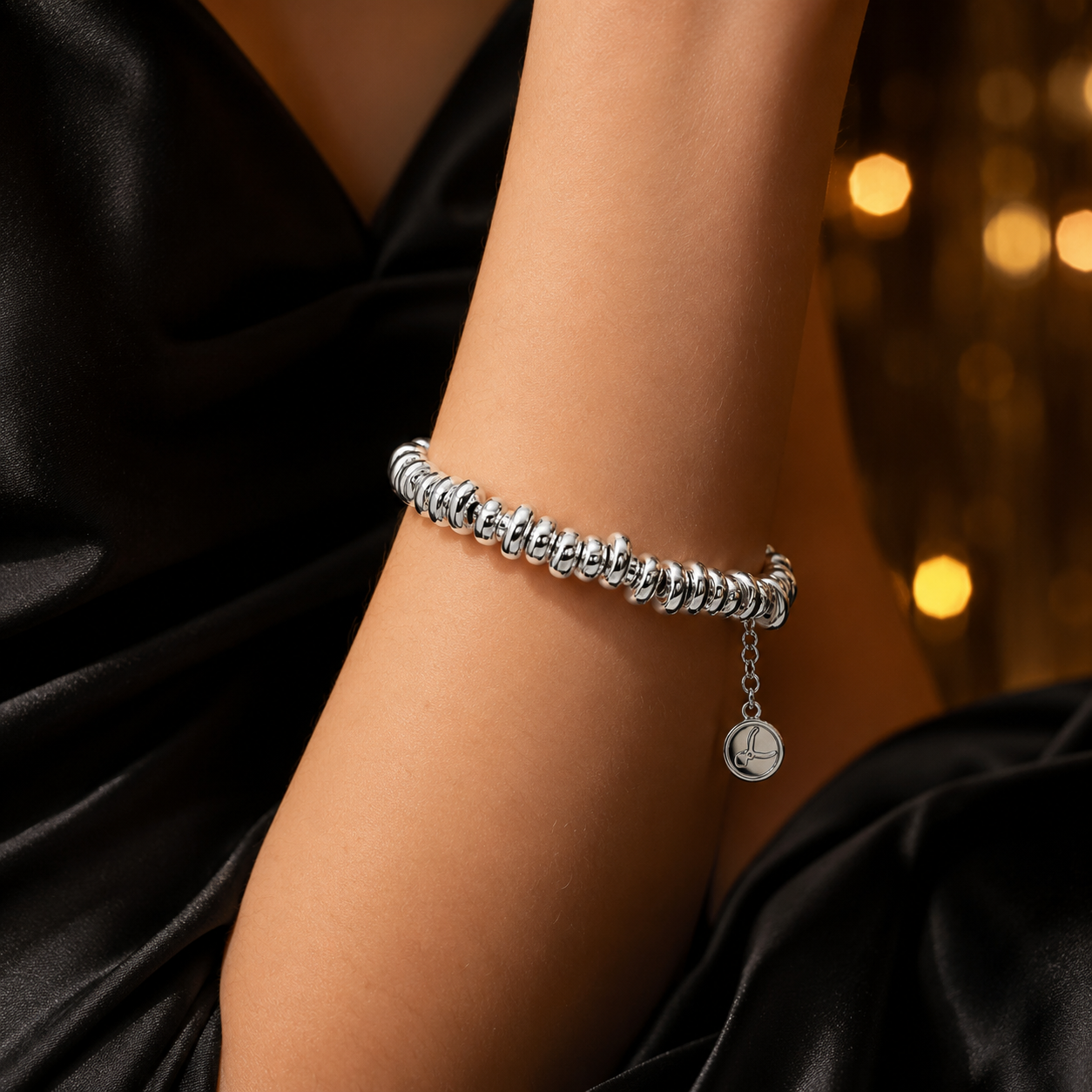 TRYNDI Lunar Coil Bracelet for Women