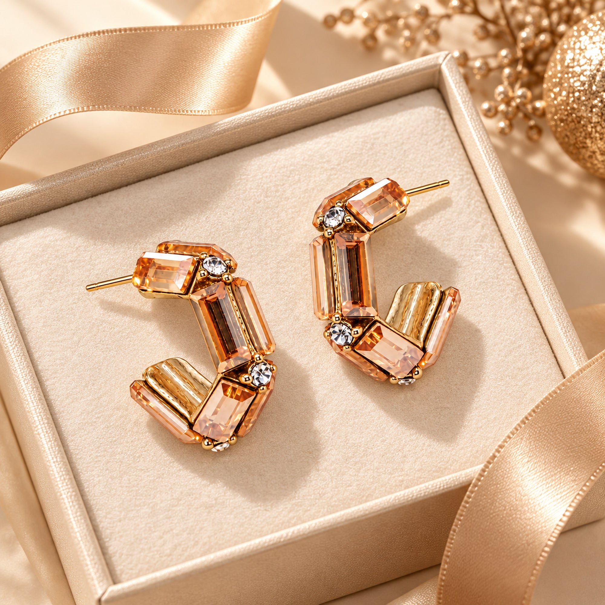 TRYNDI Dainty Spark Earrings for Women