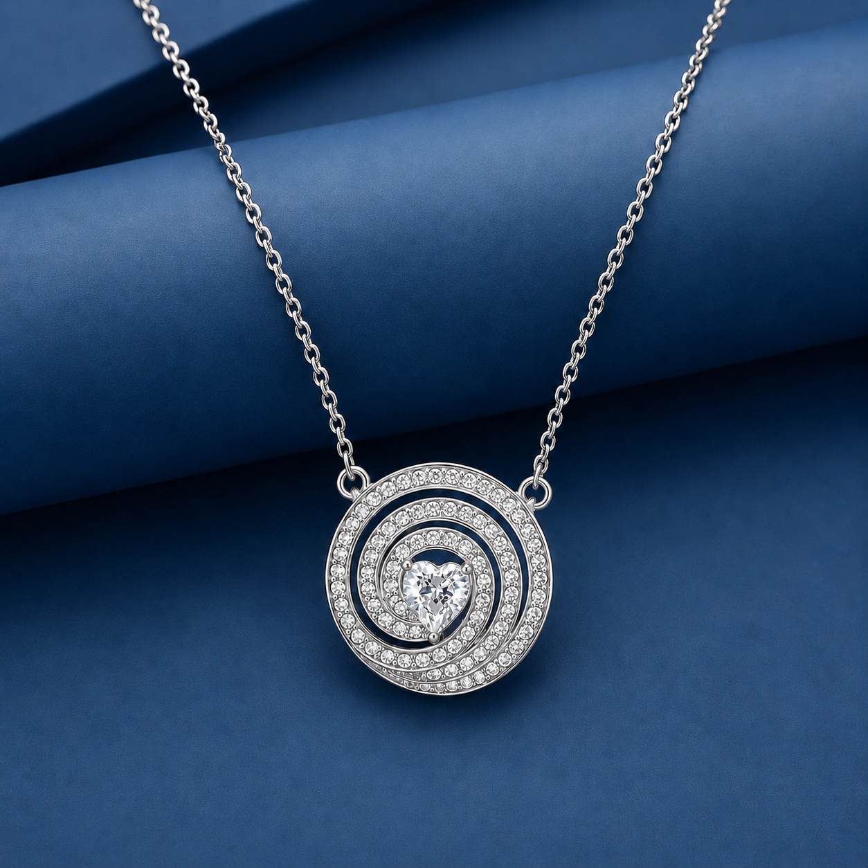 Spiral Up Embrace Necklace for women
