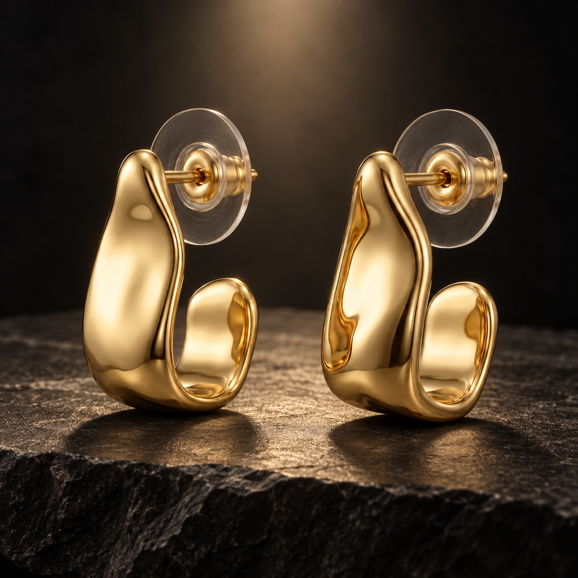 TRYNDI Love Twist Earrings for Women