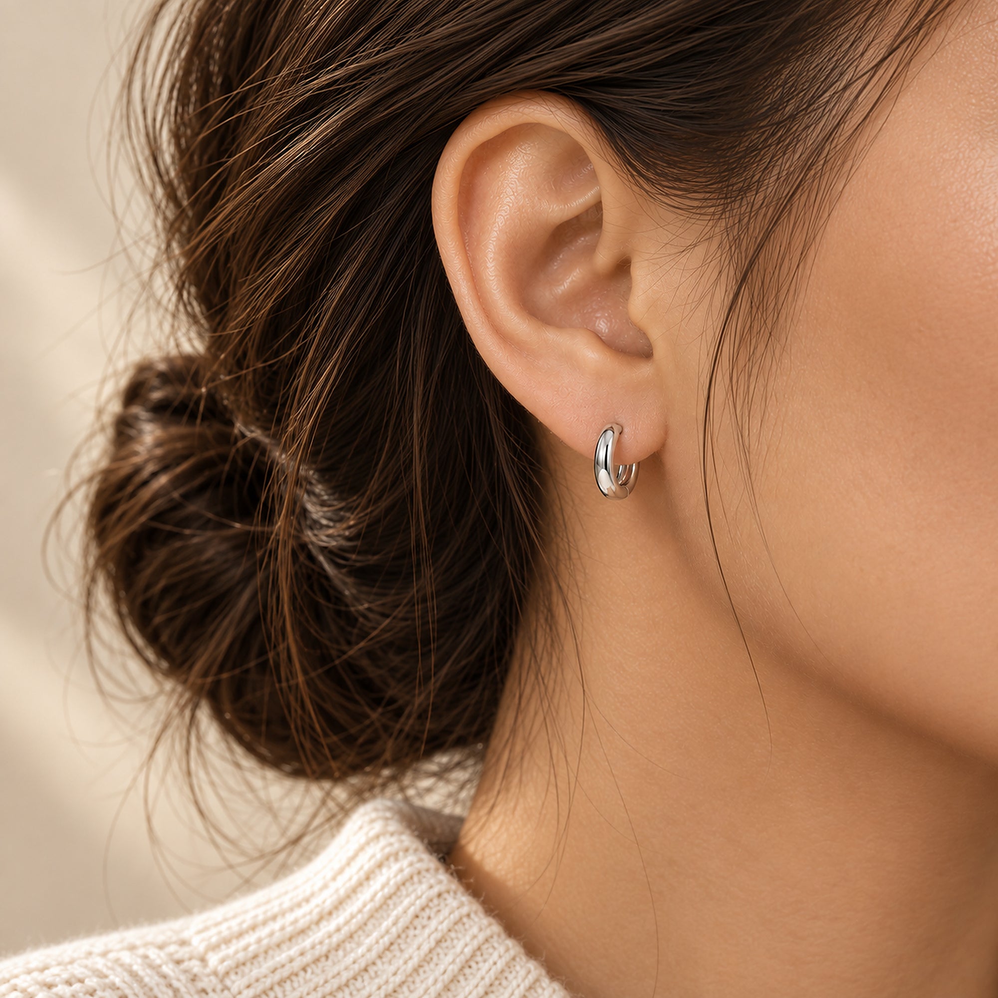 TRYNDI Doule Oval Earrings for Women