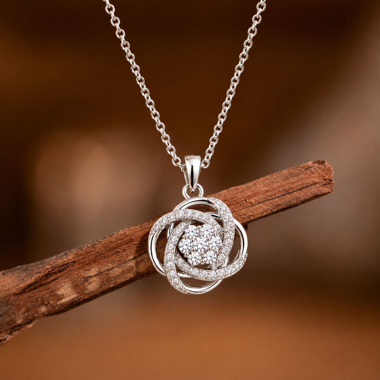 Crystal Galaxy Necklace for women