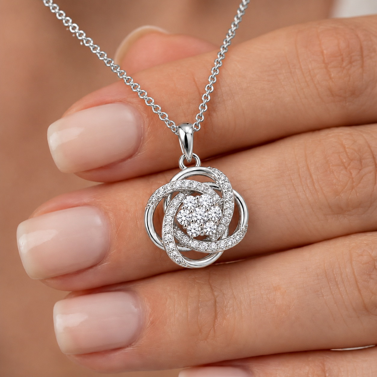 Crystal Galaxy Necklace for women