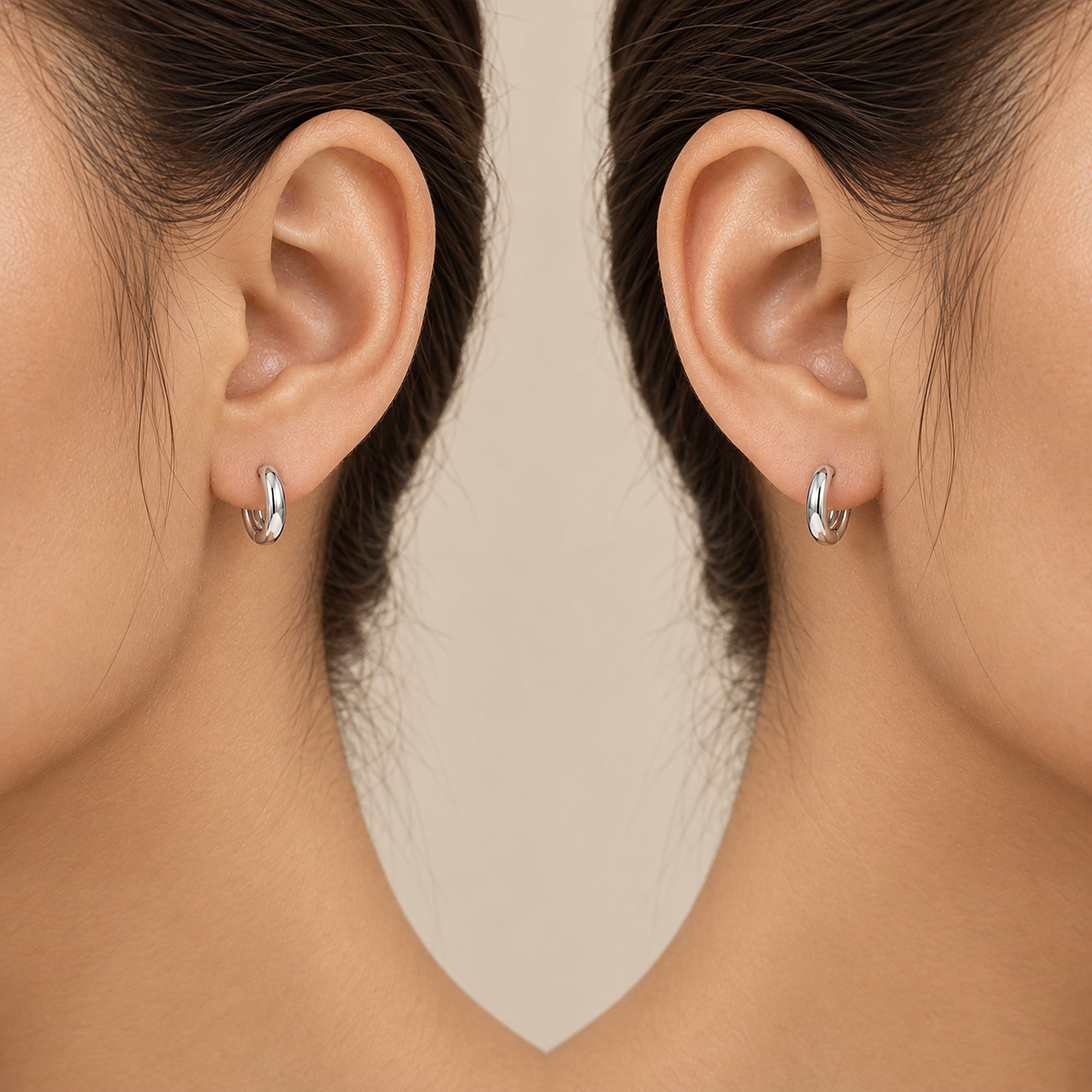 TRYNDI Doule Oval Earrings for Women