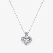 To My Beautiful Daughter - You Will Be One of The Most Beautiful Chapters of My Life - Tryndi Floating Heart Necklace - TRYNDI