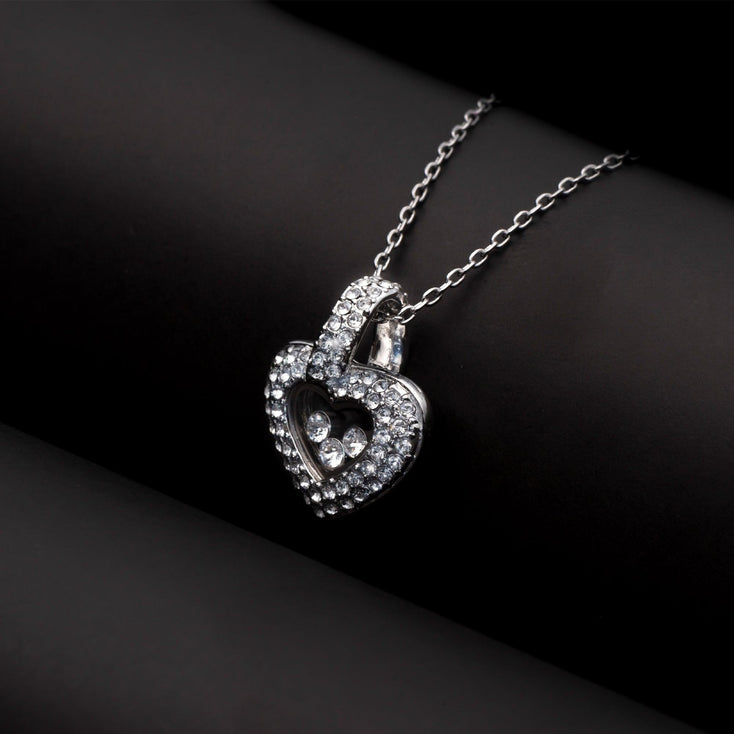 To My Beautiful Daughter - You Will Be One of The Most Beautiful Chapters of My Life - Tryndi Floating Heart Necklace - TRYNDI