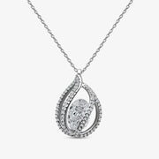 Anniversary Gifts for Her -  25 Years Of marriage - Orbital Birdcage Necklace - TRYNDI