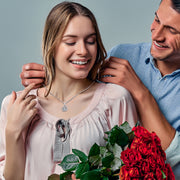 To My Beautiful Soulmate - Just Hold This Close to Feel My Love - Tryndi Love Knot Necklace