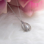 To My Best Mother-in-law - Our Relationship Means So Much To Me - Orbital Birdcage Necklace