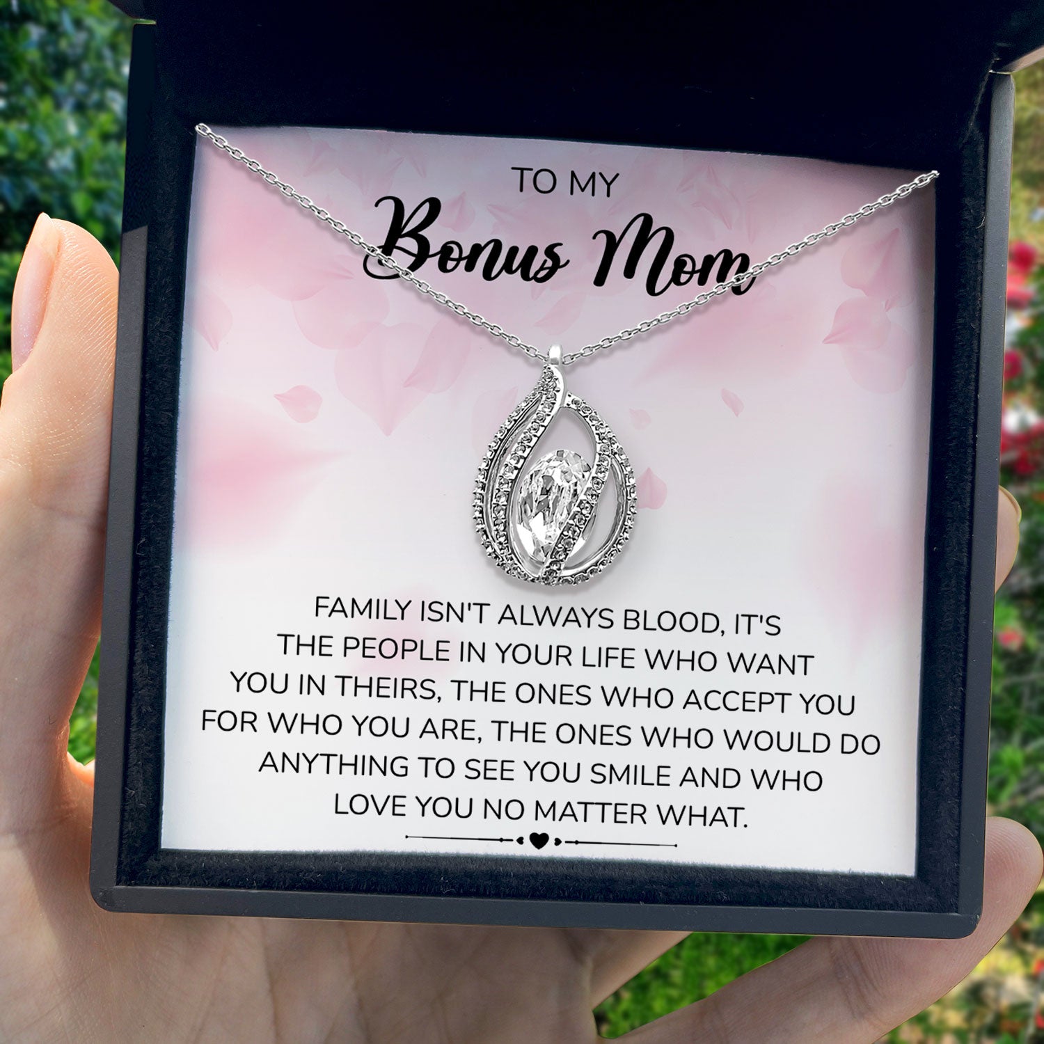 FOREVER LOVE NECKLACE Boyfriends Mom Gift, Gifts for Boyfriend's