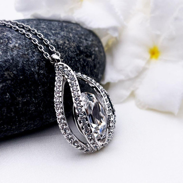 To My Soulmate - It's Amazing From The Day You Walked Into My Life - Orbital Birdcage Necklace - TRYNDI